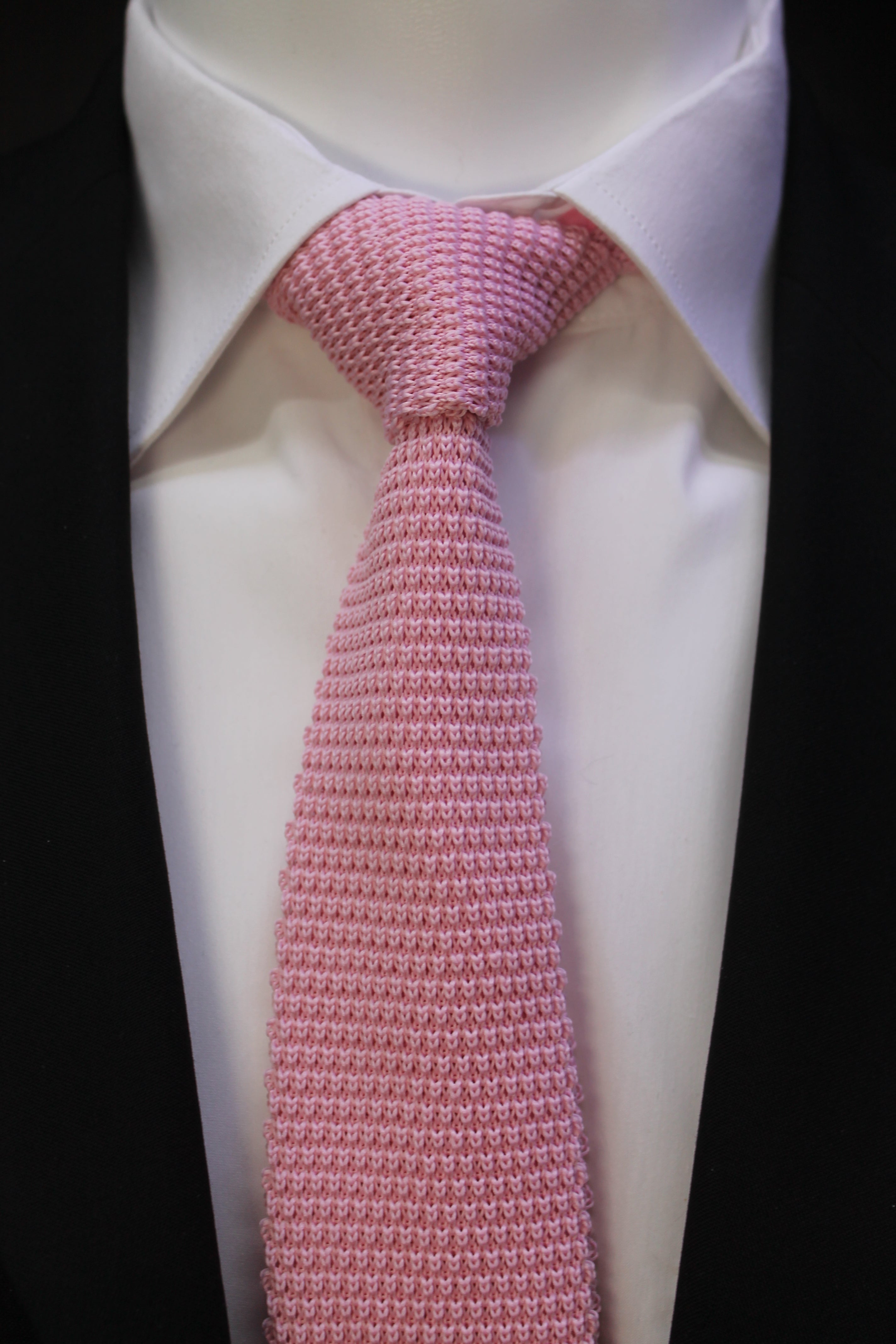 Pembe Örgü Kravat 4147