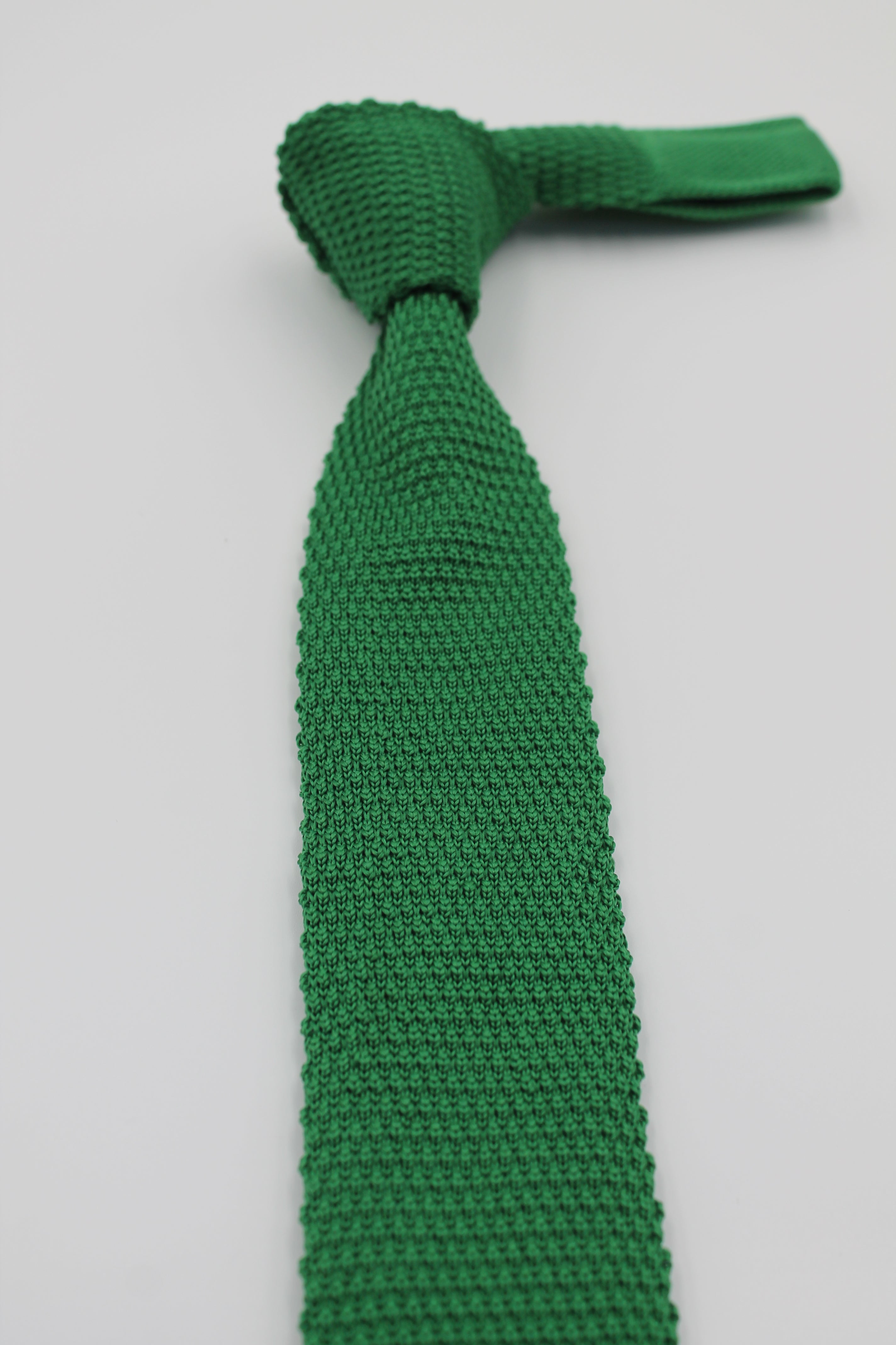 Yeşil Örgü Kravat 4126